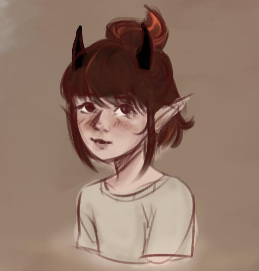 Colored sketch